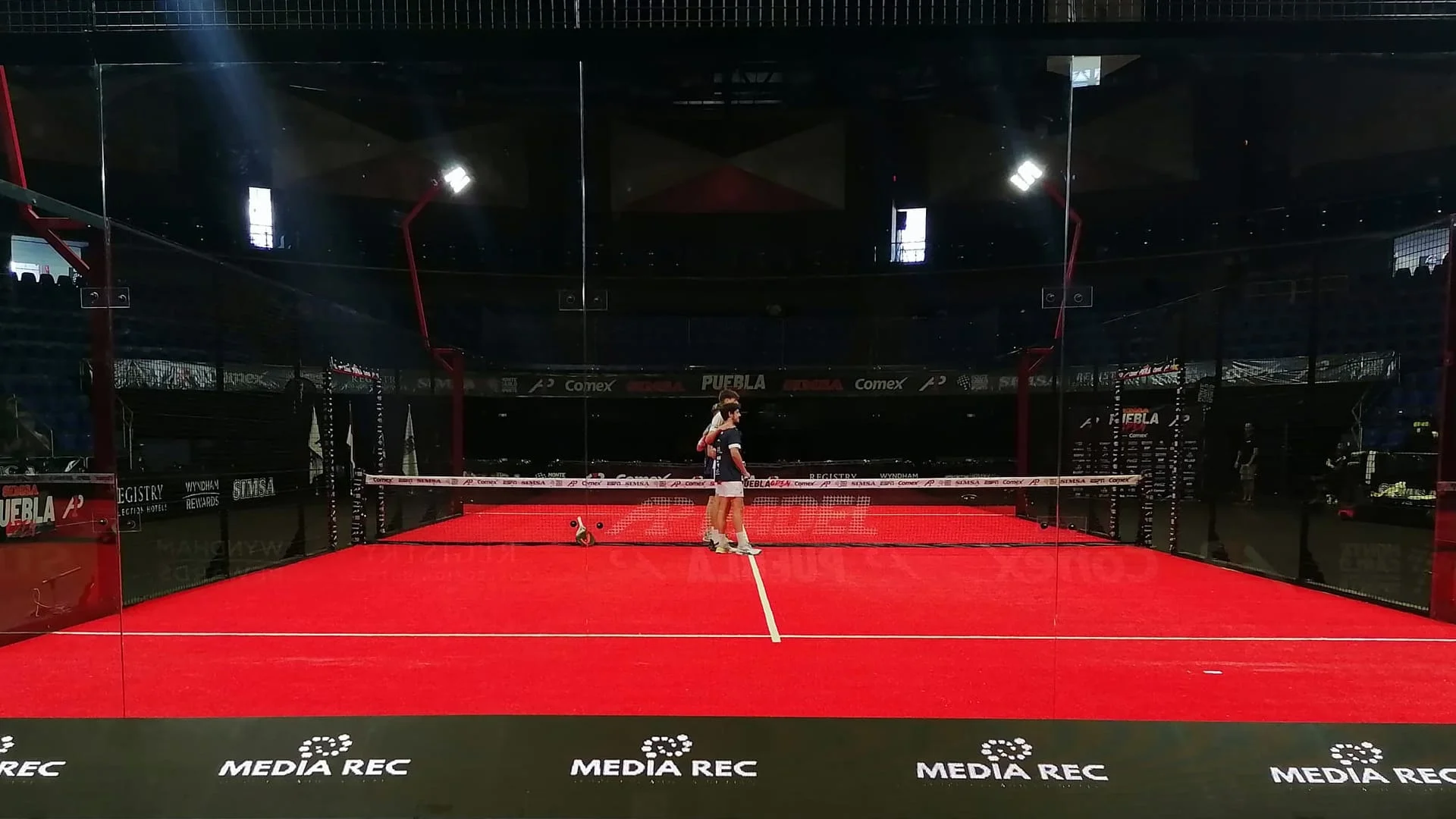 A1 Padel Puebla Open producción broadcast