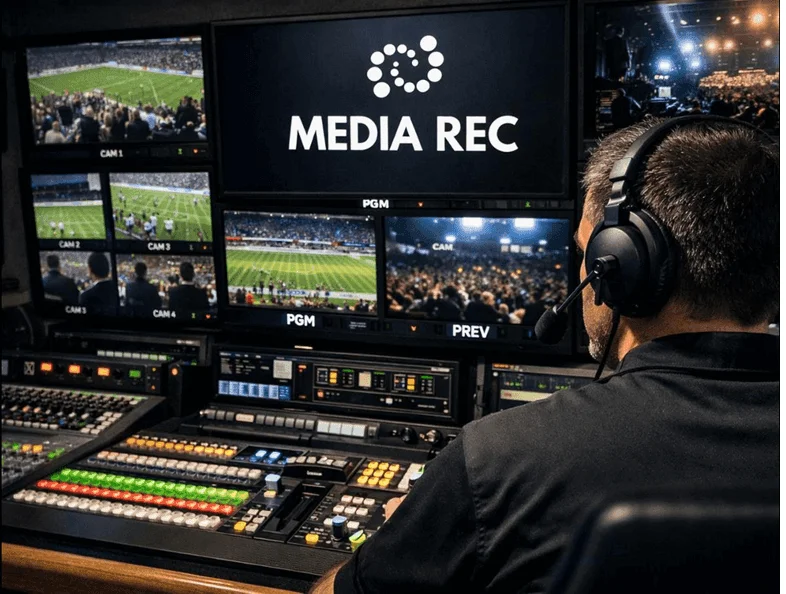 Producción broadcast profesional para eventos en vivo